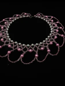 Unique Beaded Necklace Jewelry Design